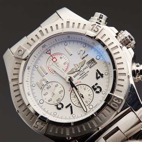 breitling super avenger chronograph stainless steel a13370|breitling a13370 diamonds.